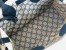 Gucci Mini Reversible Tote Bag in Canvas with Blue Gucci Print