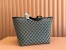 Gucci Totissima Medium Tote Bag in Blue Original GG Canvas