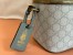 Gucci Ophidia Medium Travel Bag in Dusty Blue GG Supreme Canvas