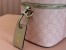 Gucci Ophidia Medium Travel Bag in Dusty Pink GG Supreme Canvas