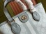 Gucci Ophidia Mini Tote Bag in Dusty Blue GG Supreme Canvas