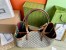 Gucci GG Emblem Medium Tote Bag in Beige GG Canvas