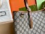 Gucci GG Emblem Medium Tote Bag in Beige GG Canvas