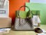 Gucci GG Emblem Small Tote Bag in Beige GG Canvas