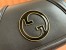 Gucci Blondie Mini Shoulder Bag with Enamel G in Black Leather