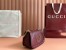 Gucci Blondie Mini Shoulder Bag with Enamel G in Red Leather