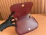 Gucci Blondie Mini Shoulder Bag with Enamel G in Red Leather