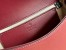 Gucci Blondie Mini Shoulder Bag with Enamel G in Red Leather