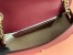 Gucci Blondie Mini Shoulder Bag with Enamel G in Red Leather