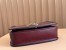 Gucci Blondie Small Shoulder Bag with Enamel G in Red Leather