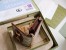 Gucci Horsebit 1955 Card Case Wallet in GG Supreme with Brown Leaher