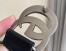 Gucci GG Marmont Black Belt 38MM with Antique Silver Buckle
