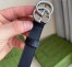Gucci GG Marmont Thin Belt 20MM in Black Calfskin