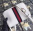 Gucci Ophidia Mini Camera Bag in White Leather