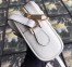 Gucci Ophidia Mini Camera Bag in White Leather