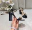 Gucci Marmont Sandals 105mm in Black Leather 