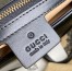 Gucci GG Marmont Small Shoulder Bag in Black Chevron Leather
