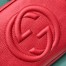 Gucci Soho Disco Bag in Red Grained Leather