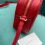 Gucci Soho Disco Bag in Red Grained Leather