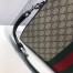 Gucci Briefcase in Beige GG Supreme with Web
