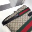 Gucci Briefcase in Beige GG Supreme with Web