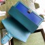 Gucci Dionysus Bicolor Small Shoulder Bag in Blue Leather