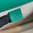 Gucci Dionysus Bicolor Small Shoulder Bag in Green Leather