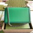 Gucci Dionysus Bicolor Small Shoulder Bag in Green Leather