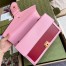 Gucci Dionysus Bicolor Small Shoulder Bag in Red Leather