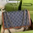 Gucci Dionysus Small Shoulder Bag in GG Washed Denim