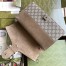 Gucci Dionysus Small Shoulder Bag in GG Canvas with Taupe Suede