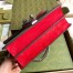 Gucci Dionysus Small Shoulder Bag in GG Canvas with Red Suede