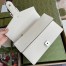 Gucci Dionysus Small Shoulder Bag in White Calfskin