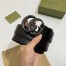 Gucci GG Marmont Black Belt 38MM with Black Double G Buckle