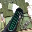 Gucci Dionysus Mini Chain Wallet in Green Leather