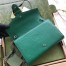Gucci Dionysus Mini Chain Wallet in Green Leather