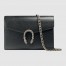 Gucci Dionysus Mini Chain Wallet in Black Leather
