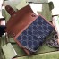 Gucci Dionysus Mini Chain Wallet in GG Washed Denim