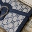 Gucci Dionysus Mini Chain Wallet in Blue GG Supreme Canvas