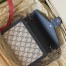 Gucci Dionysus Mini Chain Wallet in Blue GG Supreme Canvas