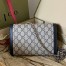 Gucci Dionysus Mini Chain Wallet in Blue GG Supreme Canvas