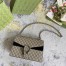 Gucci Dionysus Medium Shoulder Bag in GG Canvas with Black Suede