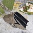 Gucci Dionysus Medium Shoulder Bag in GG Canvas with Black Suede