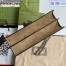 Gucci Dionysus Medium Shoulder Bag in GG Canvas with Taupe Suede