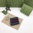 Gucci Bi-fold Wallet in Black GG Supreme with Web
