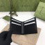 Gucci Bi-fold Wallet in Black GG Supreme with Web