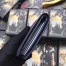 Gucci Bi-fold Wallet In Blue Signature Leather with Web