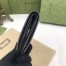 Gucci Bi-fold Wallet In Black Signature Leather with Web