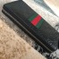 Gucci Zip Around Wallet in Black Signature Leather with Web