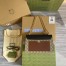Gucci Padlock Medium Shoulder Bag in GG Canvas with Leather
